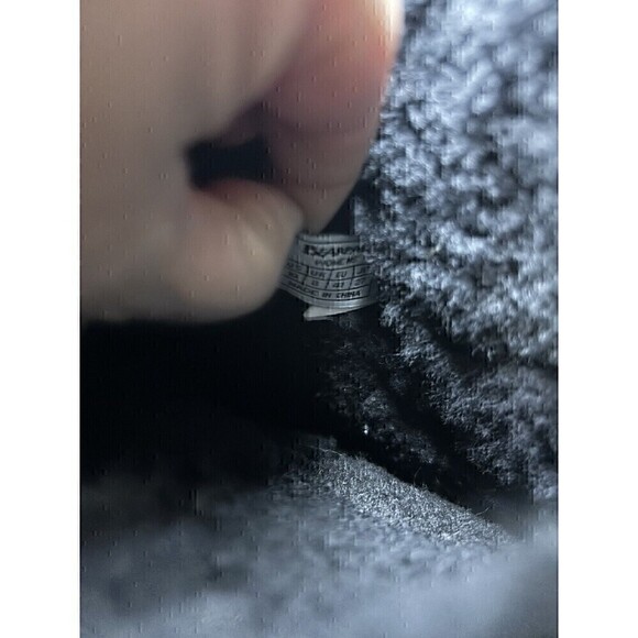 BEAR PAW Black Classic Snow Winter Boots Women’s Size 10 Black Faux Fur Lining - Picture 12 of 16